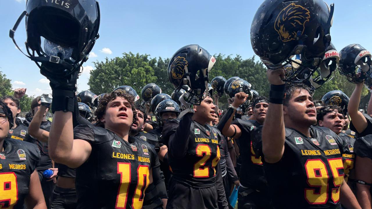 Leones Negros UDG. Crédito: Fotografía Football Americano MX