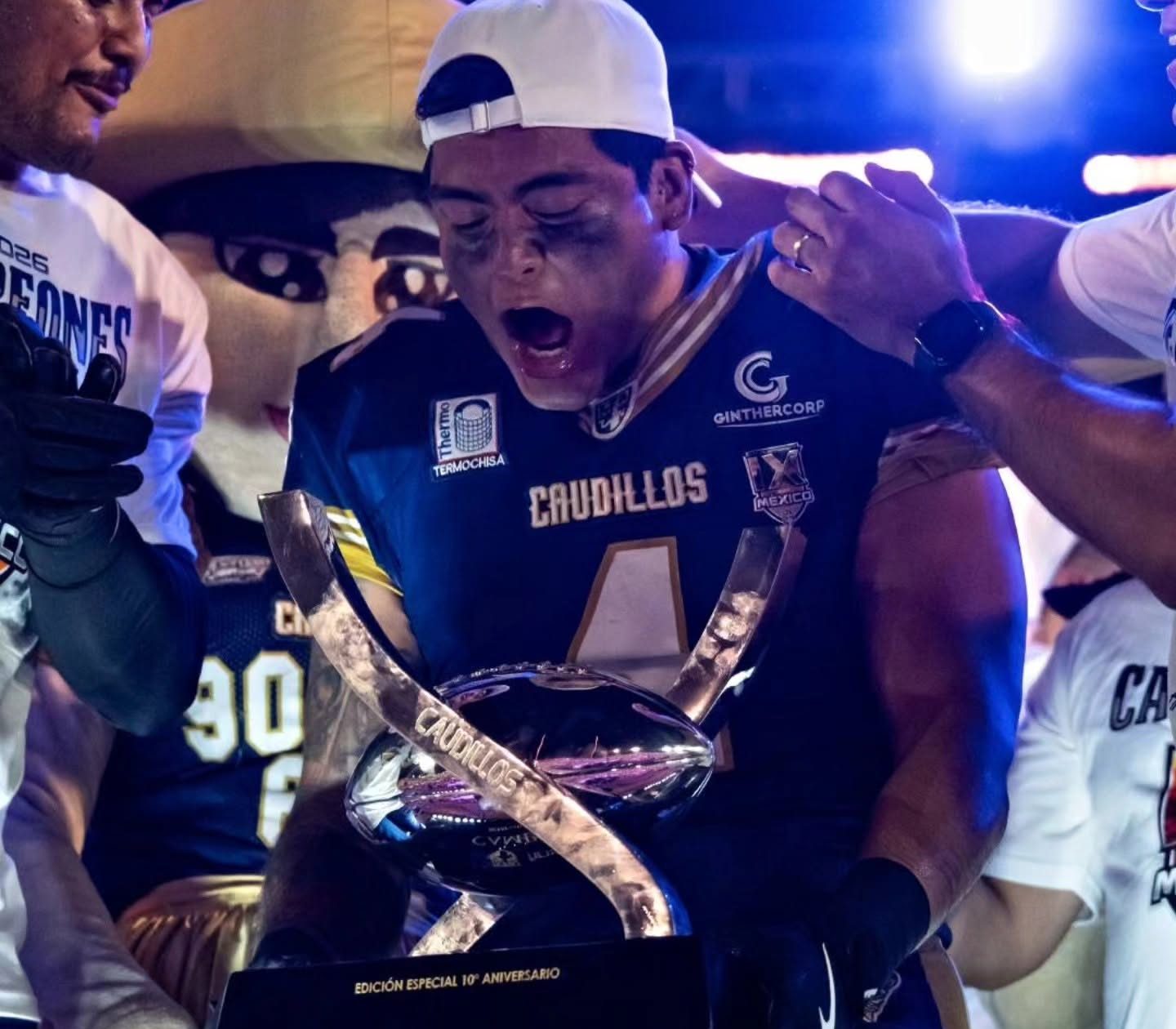 Caudillo, campeones del Tazón IX de la LFA